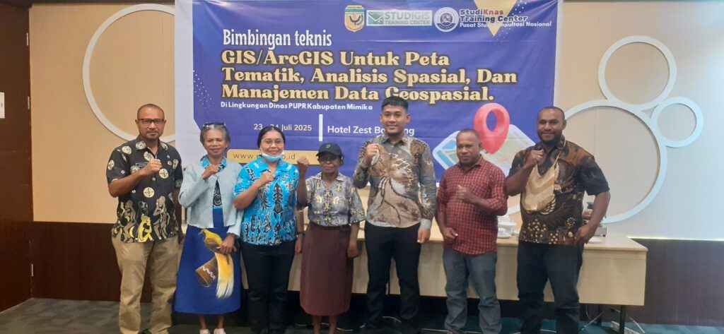 Pelatihan GISArcGIS Di Lingkungan Dinas PUPR Kabupaten Mimika