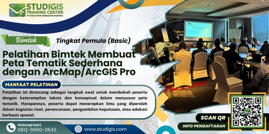 Pelatihan Membuat Peta Tematik Sederhana dengan ArcMapArcGIS Pro 