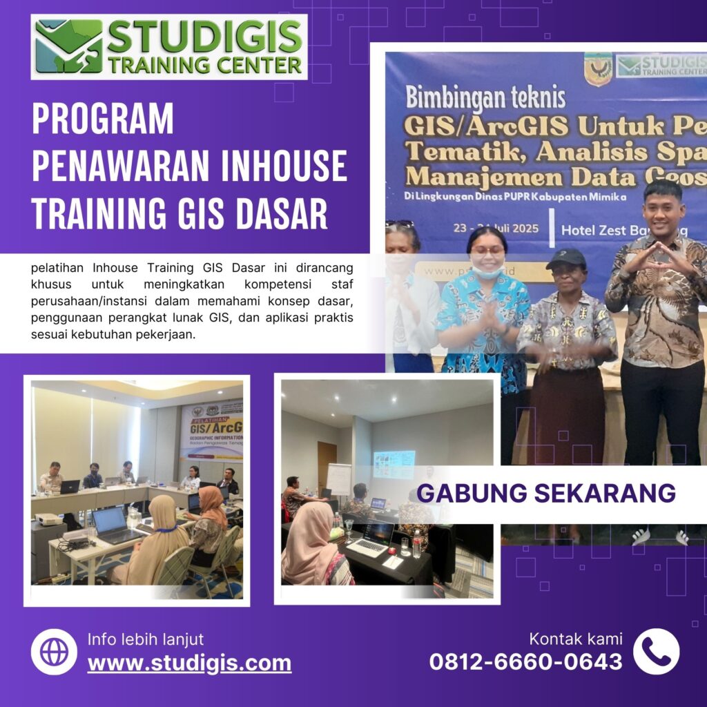 Program Penawaran Inhouse Training GIS Dasar